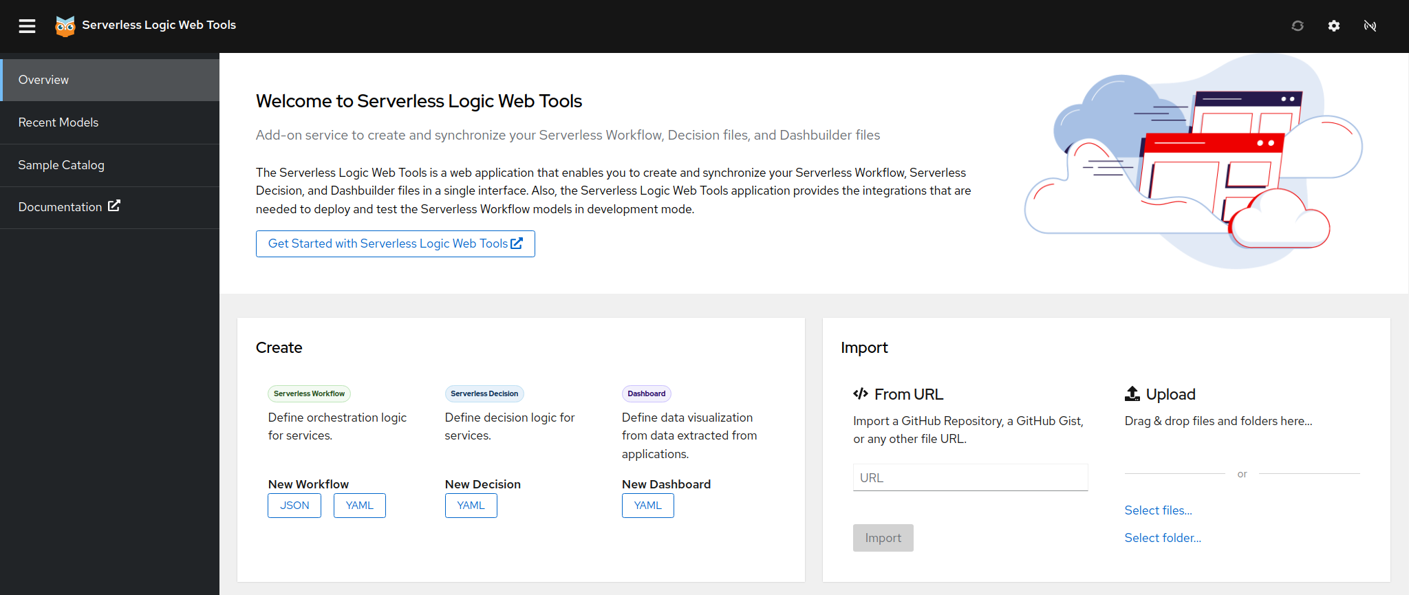 serverless logic web tools overview